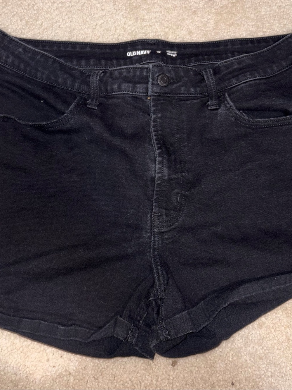 Old Navy Black Jean Shorts